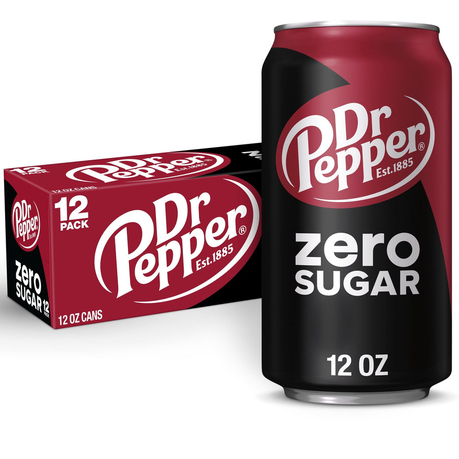 Dr Pepper Zero Sugar Soda - Easy Choice