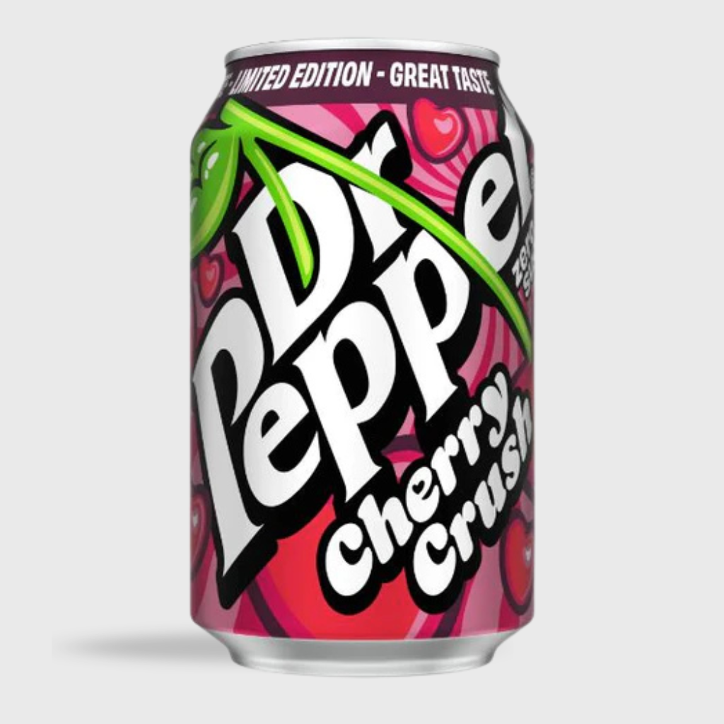 Dr Pepper Cherry Crush Zero Sugar, 500 ml Bottles, 12-Pack